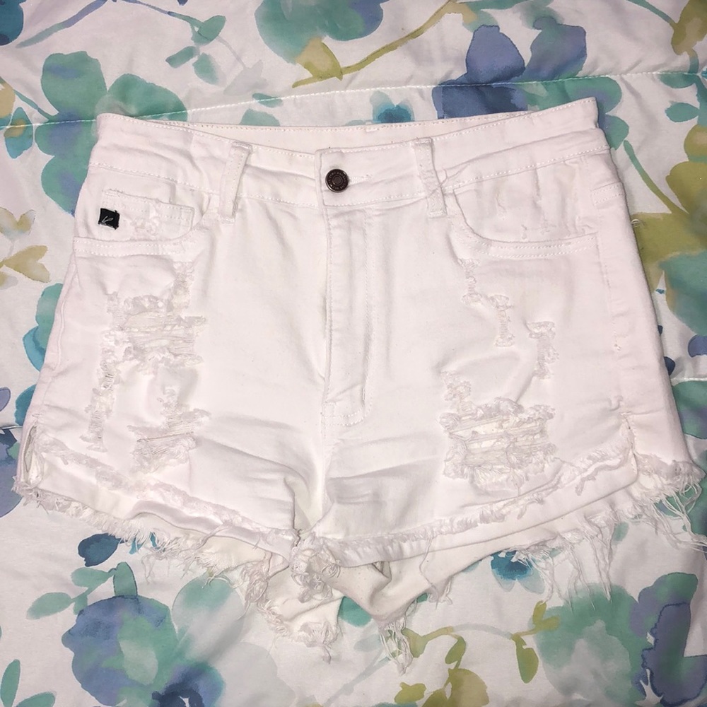 High waisted shorts
